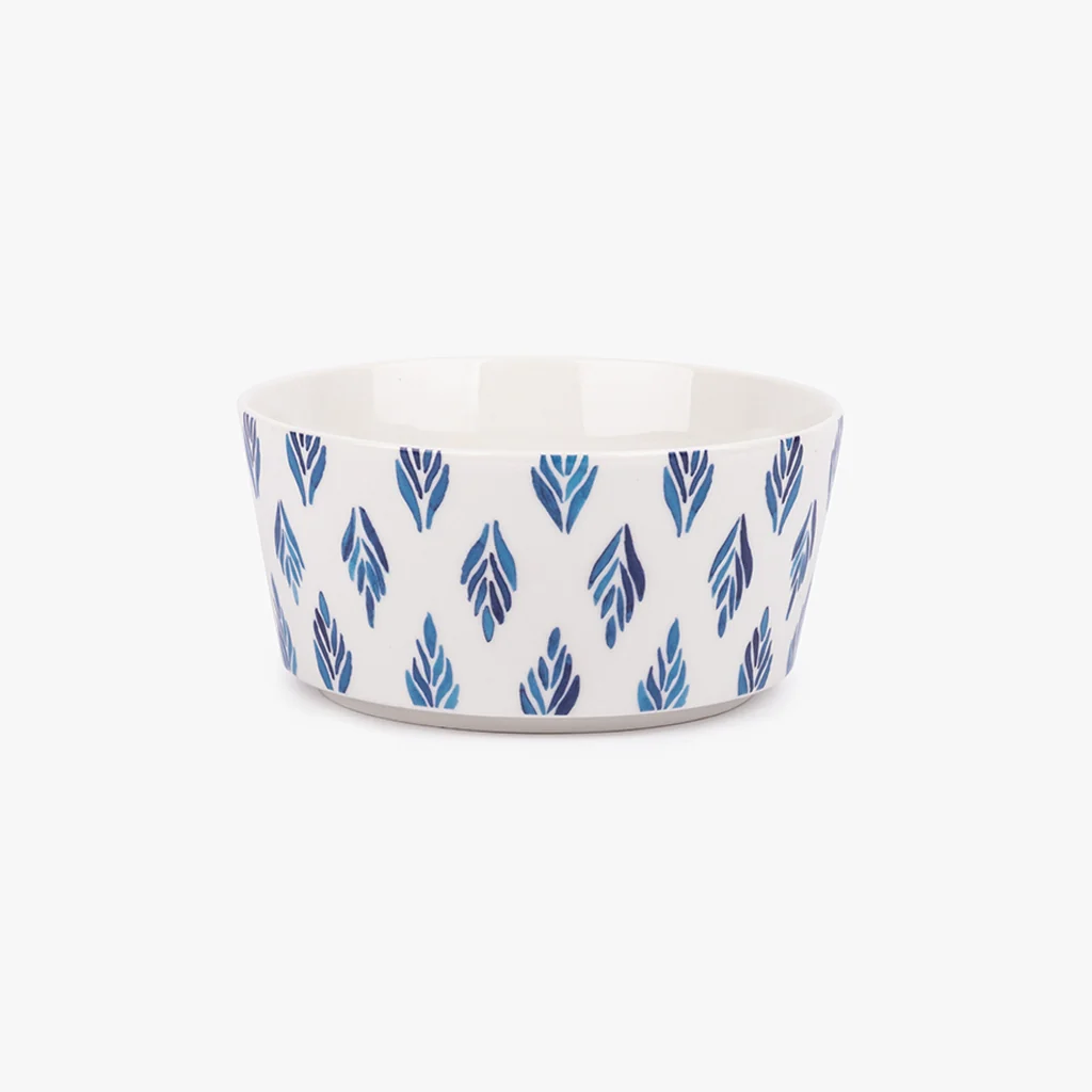 Tigela New Bone China com Pássaros Azuis BLUE BIRD