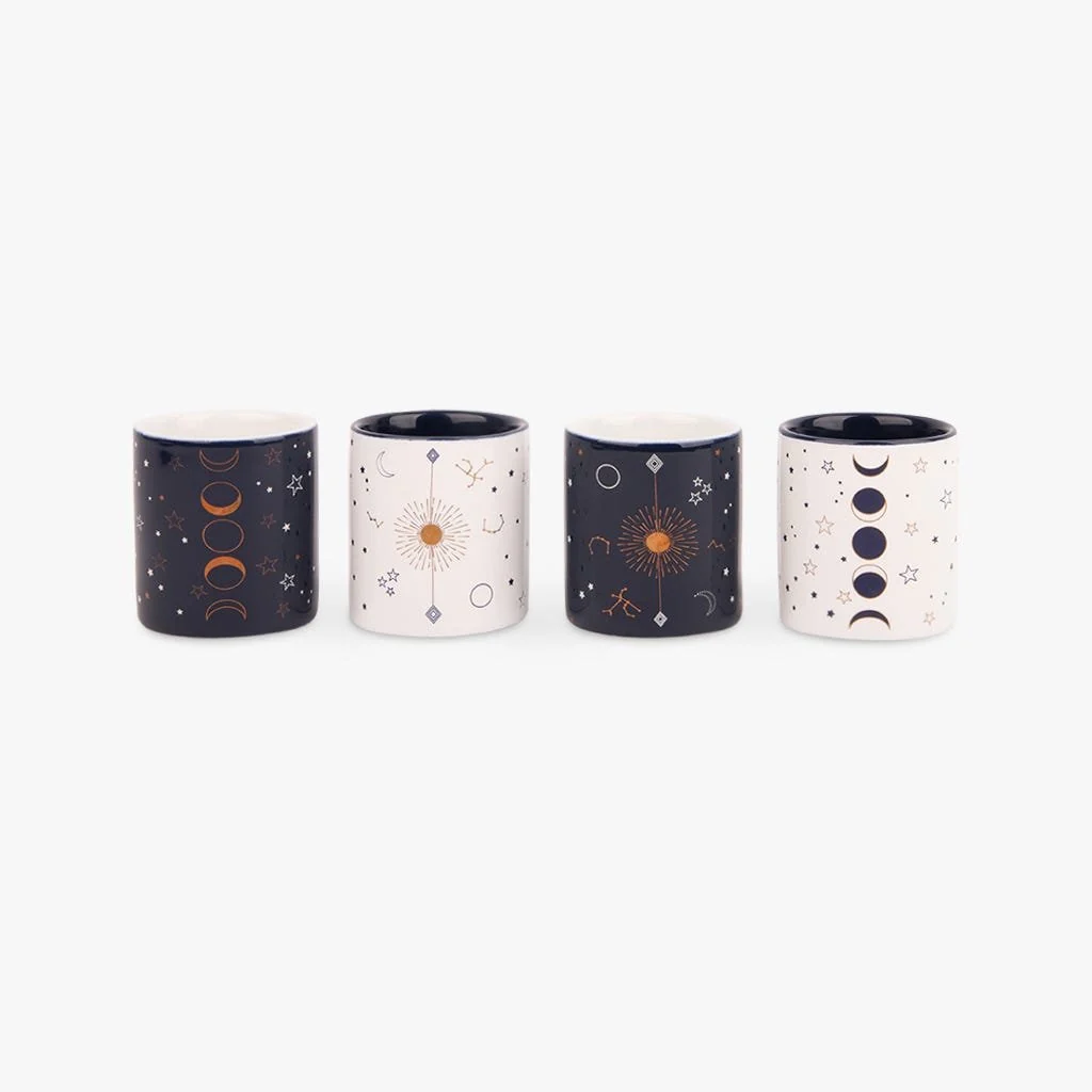 4 Copos de café luas 90ml BRIGHT SKY - Image 2