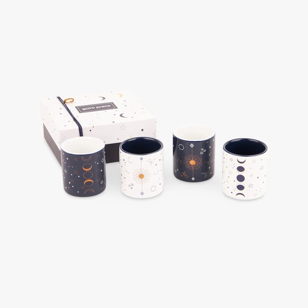 4 Copos de café luas 90ml BRIGHT SKY - Image 3