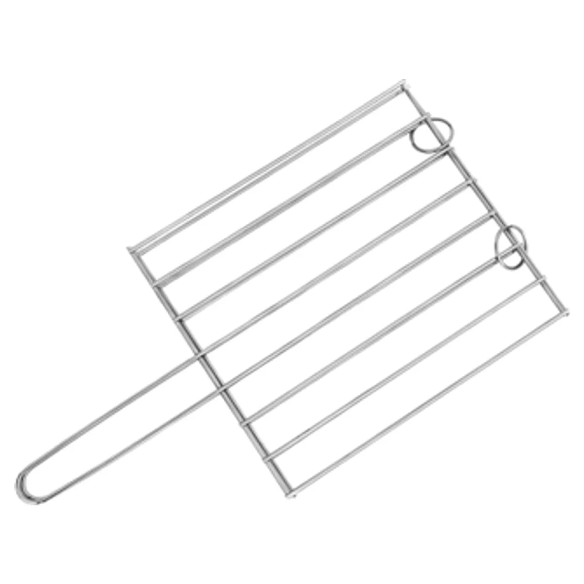 Grelha Simples Zinc. N5 30x40cm BBQ LOVERS