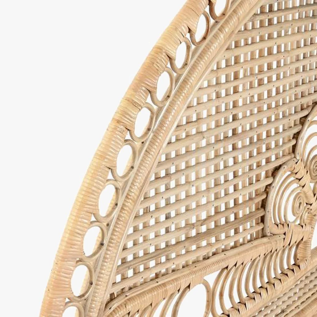Cabeceira Cama Ornamentada Rattan 175x3x130 SERENA - Image 5