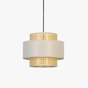 Candeeiro de Teto Natural e Rattan SIERRA