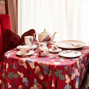 Toalha de Mesa Retangular Algodão com Figos FIGO